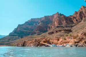 A boat on Colorado river